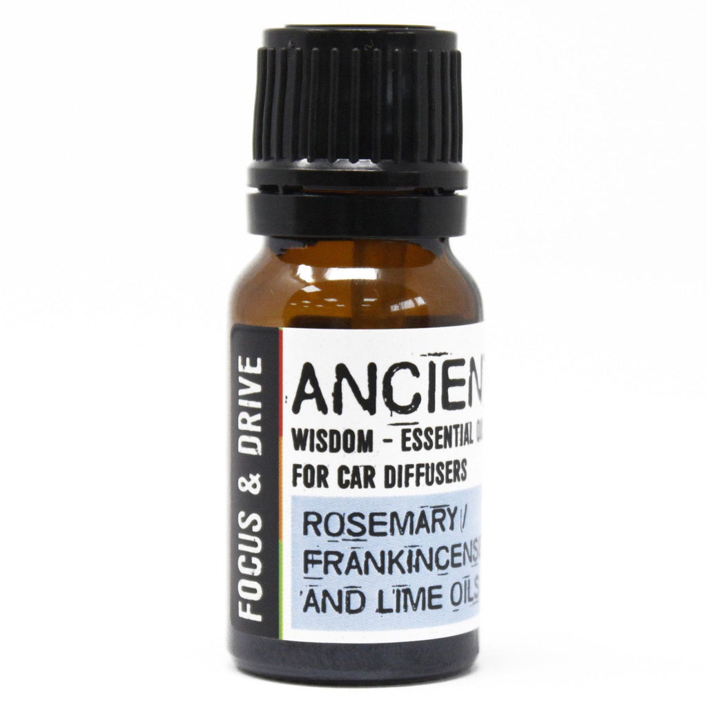 10ml Aromatherapy Car Blend – Focus & Drive – Car Diffuser – car diffuser, alternate product view 2