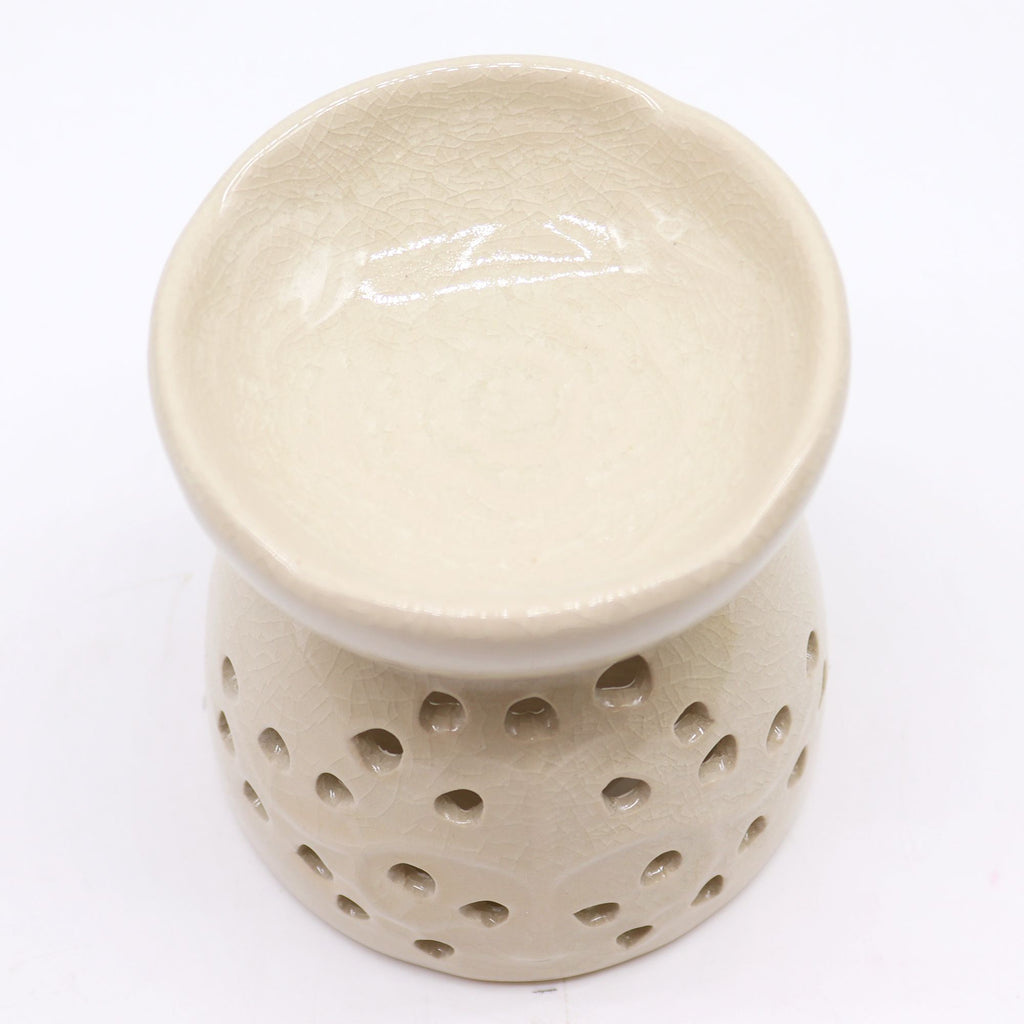 Tree of Life Oil Burner – Ivory – oil burner, alternate product view 2
