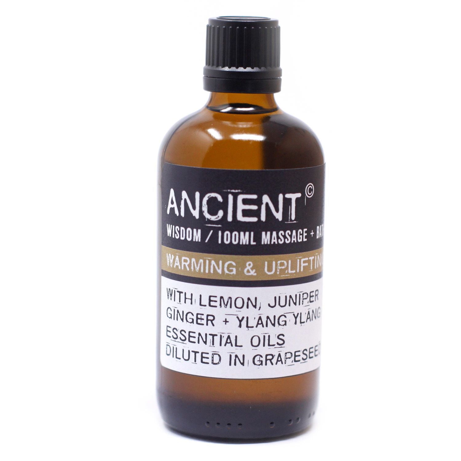 Warm & Uplifting Massage & Bath Body Oil 100ml – gallery image 3