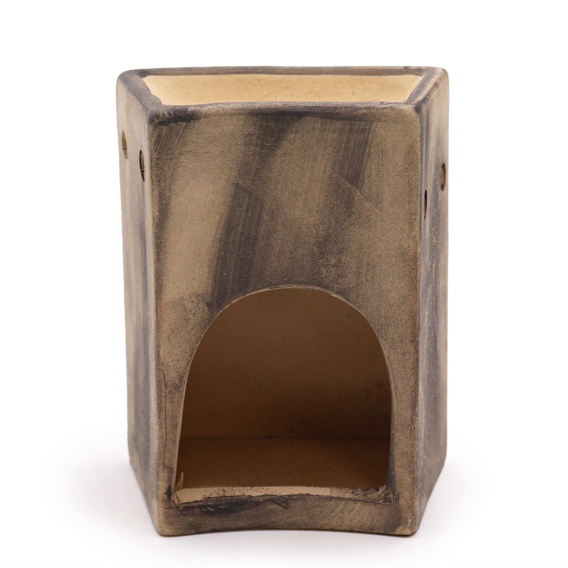 Hand Painted Bonsai Burner – Slate – Oil Burner – oil burner, alternate product view 3