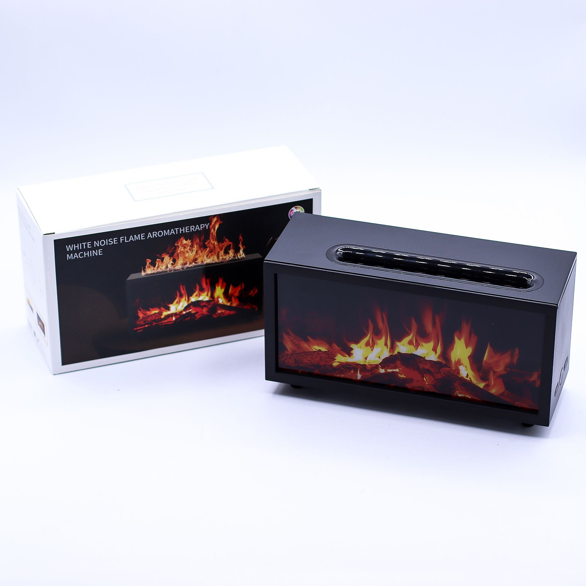 Flame Effect Ultrasonic Home Fragrance Diffuser with Birdsong Sound – gallery image 9