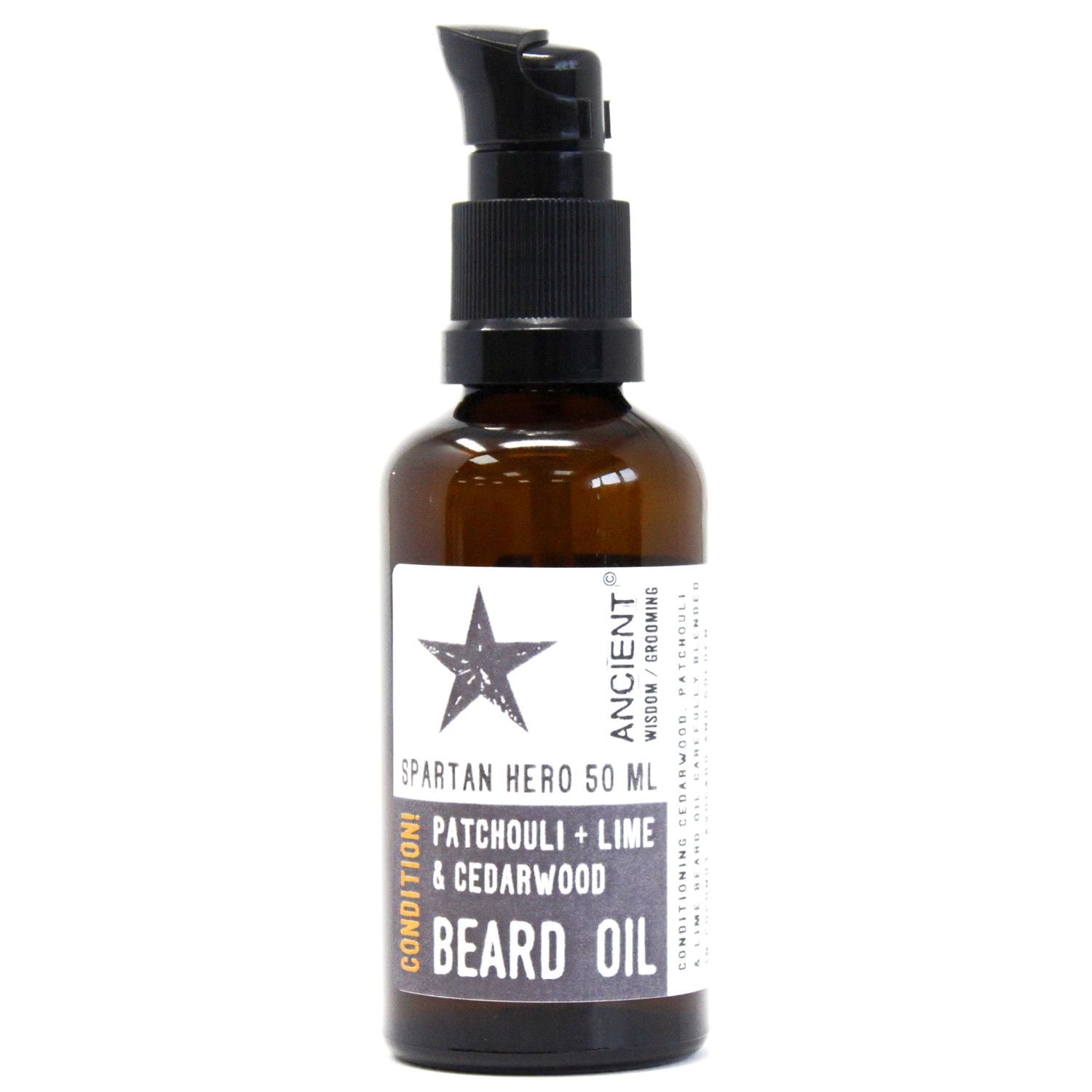 50ml Beard Oil – Spartan Hero – Condition! – beard oil, alternate product view 5