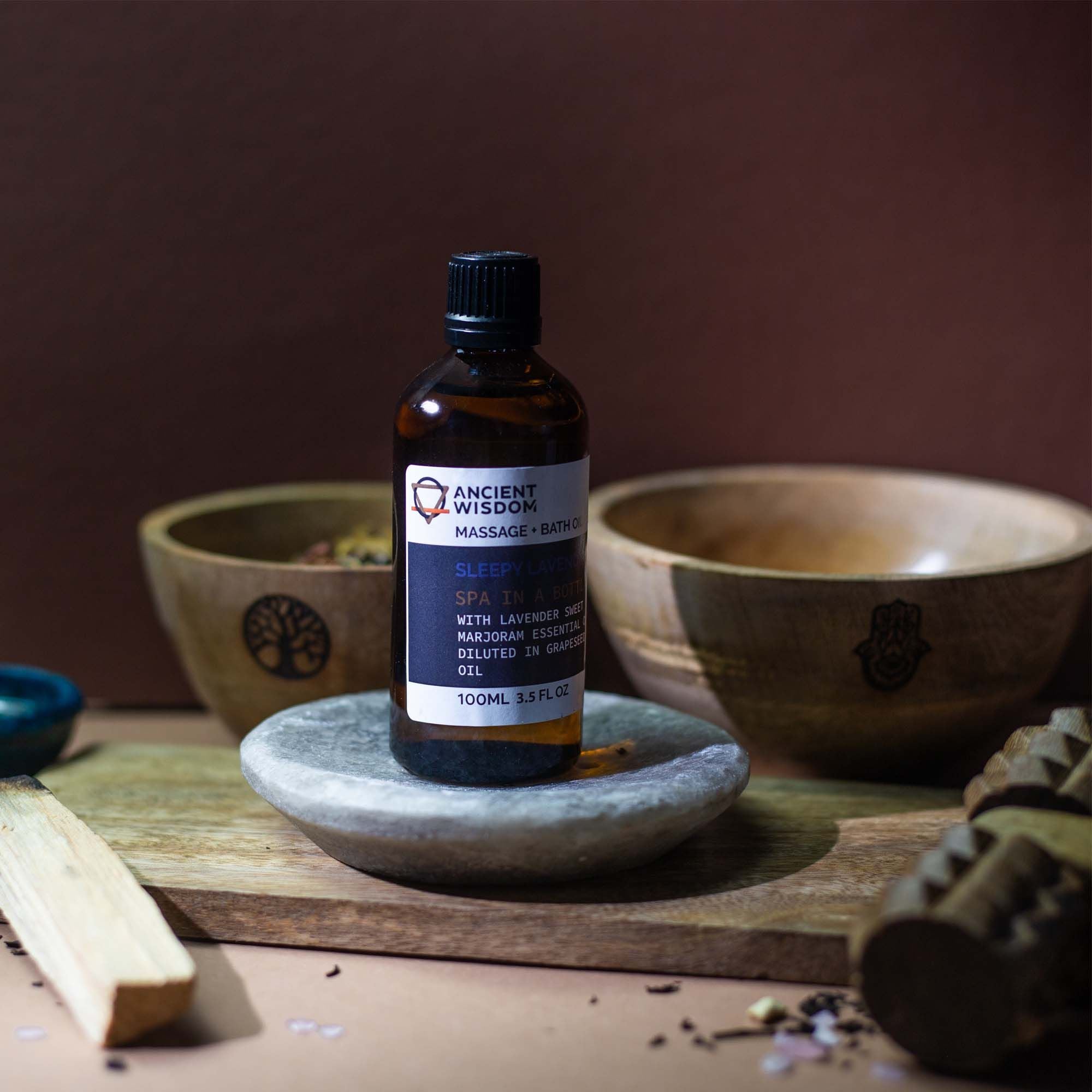 Aromatic Massage & Bath Body Oil 100ml – gallery image 5