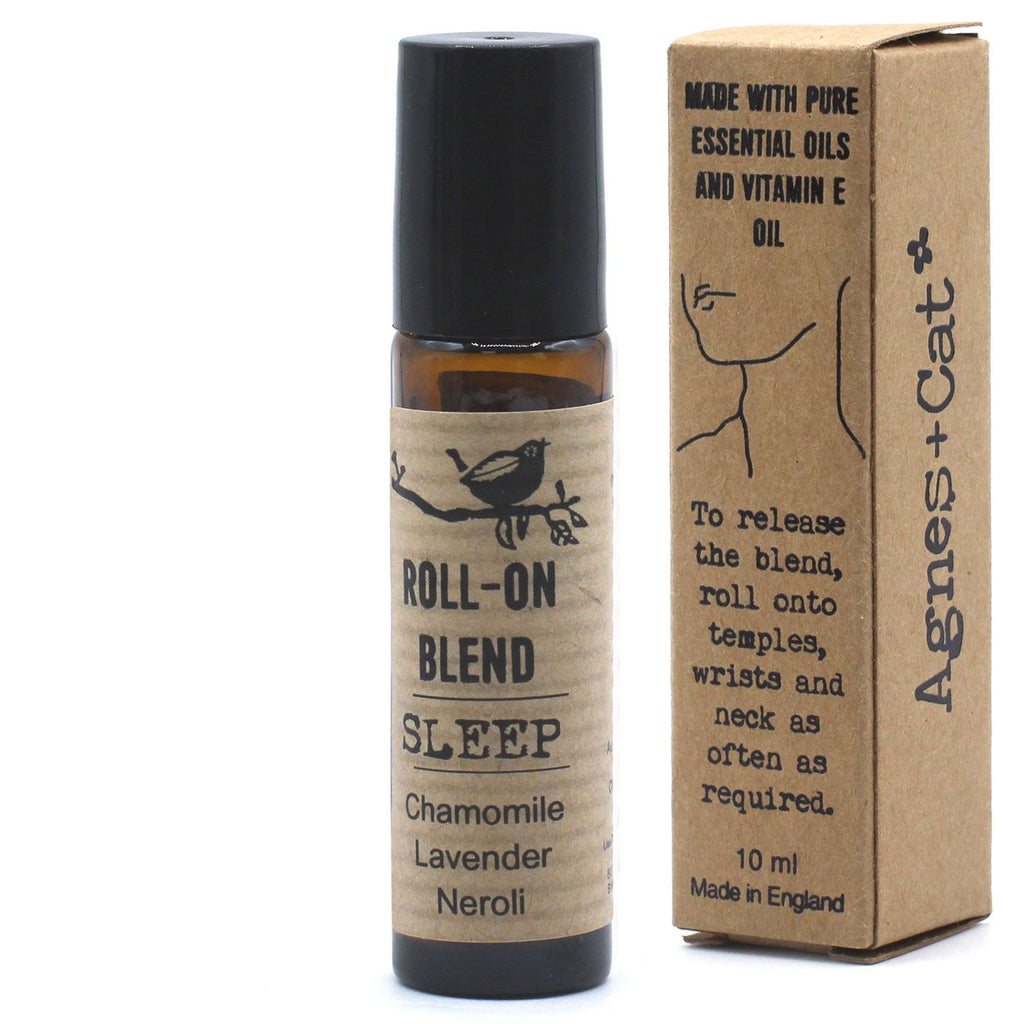 Agnes + Cat Roll On Essential Oil Blend – SLEEP – Aromatherapy Roll-On – aromatherapy roll-on, alternate product view 3