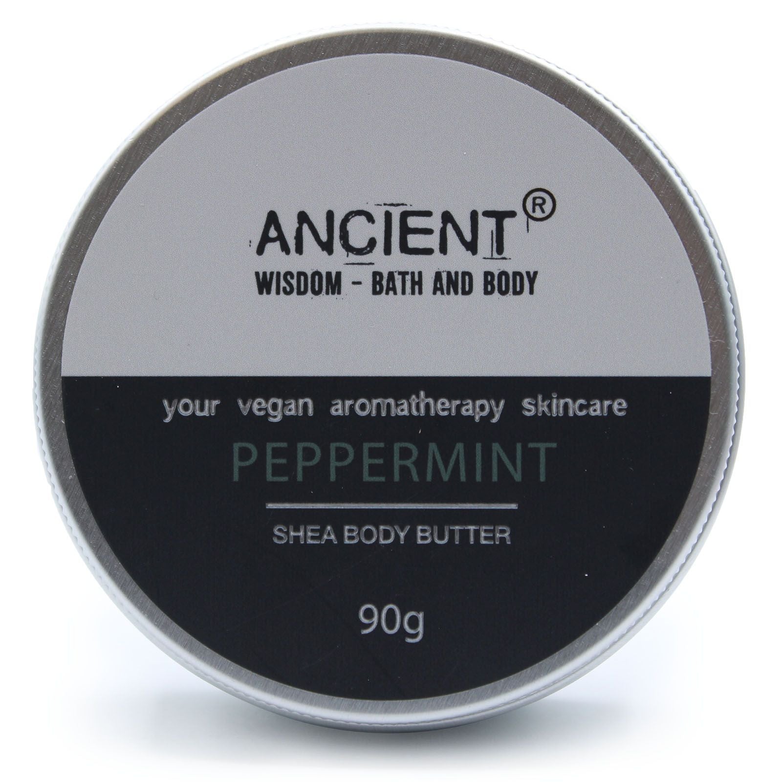Aromatherapy Shea Body Butter 90g – Peppermint – body butter, alternate product view 3