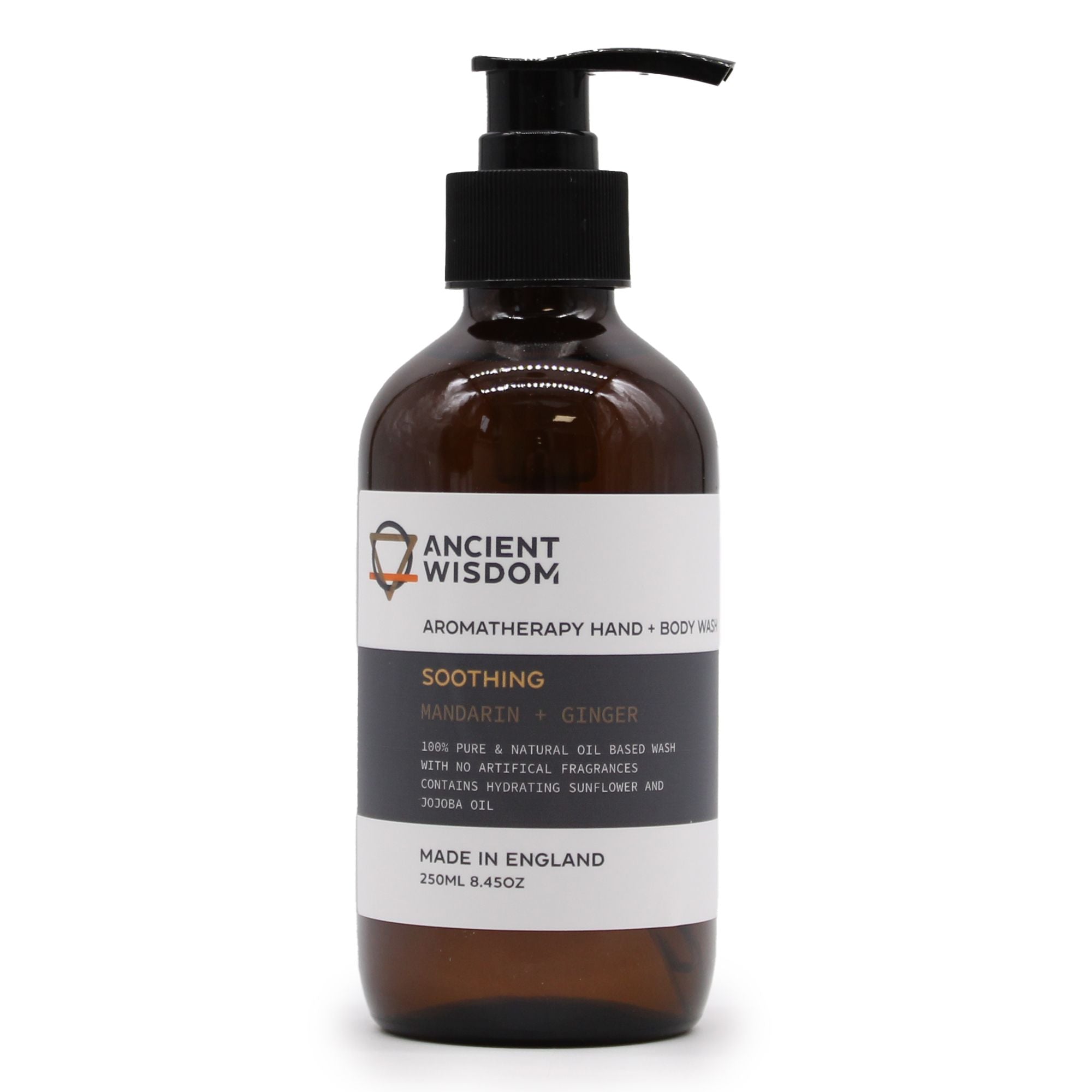 Mandarin & Ginger Hand & Body Wash 250ml – Hand And Body Wash – hand and body wash, main product view