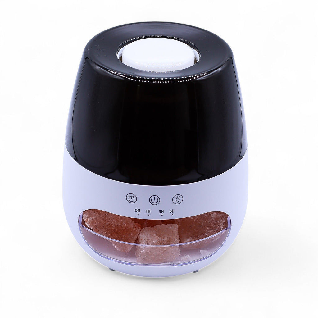 Salt Stone Flame Effect Aromatherapy Essential Oil Diffuser – gallery image 4