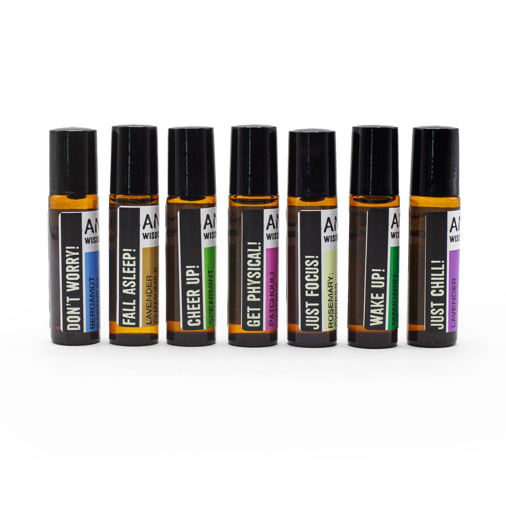 10ml Roll On Essential Oil Blend – Wake up! – Aromatherapy Roll-On – aromatherapy roll-on, alternate product view 17