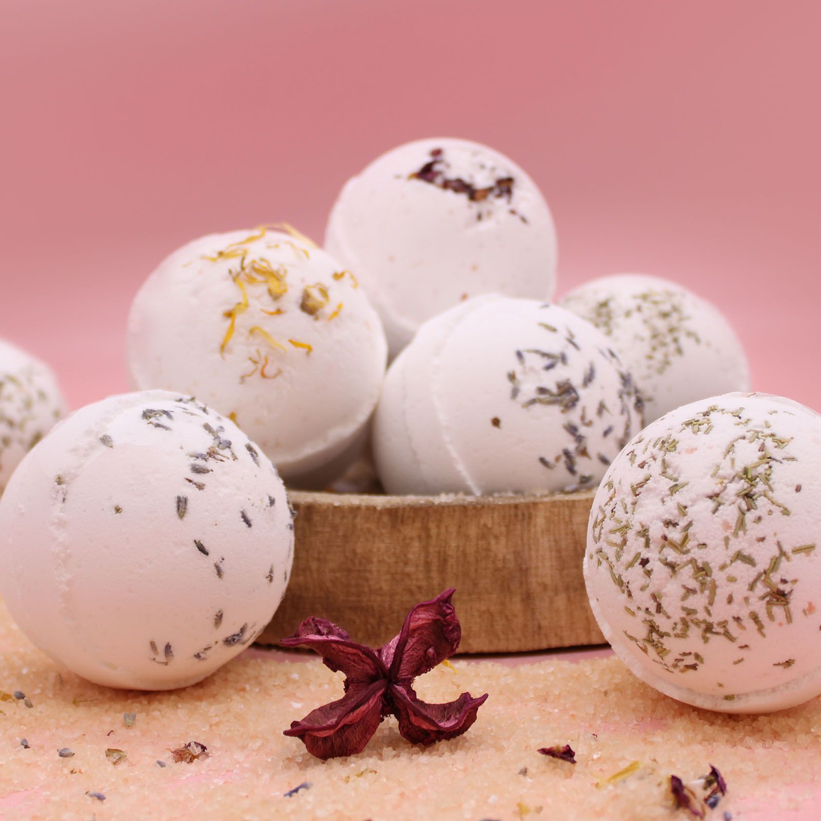 Detox – Himalayan Salt Bath Bomb – bath bomb, alternate product view 2