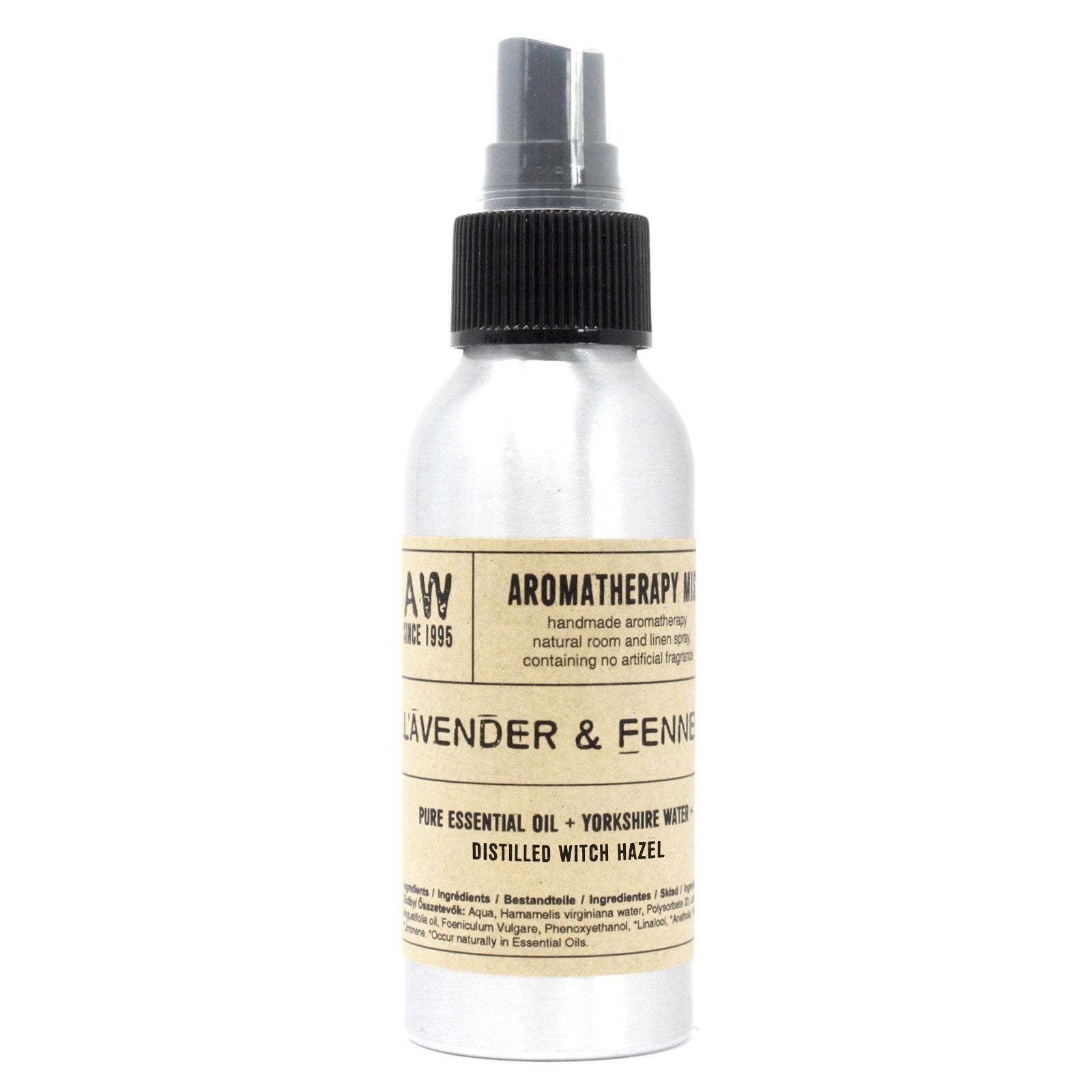 100ml Essential Oil Mist – Lavender & Fennel – Aromatherapy Mist – aromatherapy mist, alternate product view 3