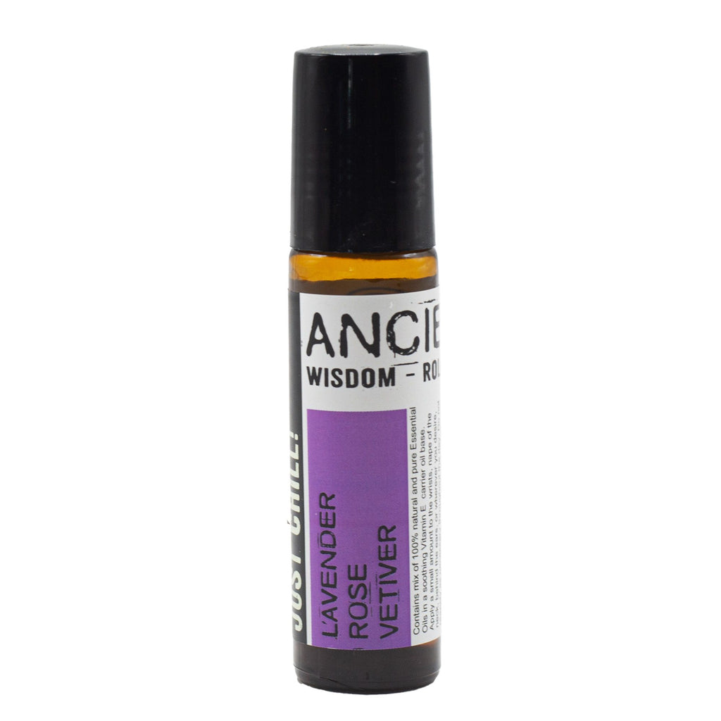 10ml Roll On Essential Oil Blend – Just Chill! – Aromatherapy Roll-On – aromatherapy roll-on, alternate product view 13
