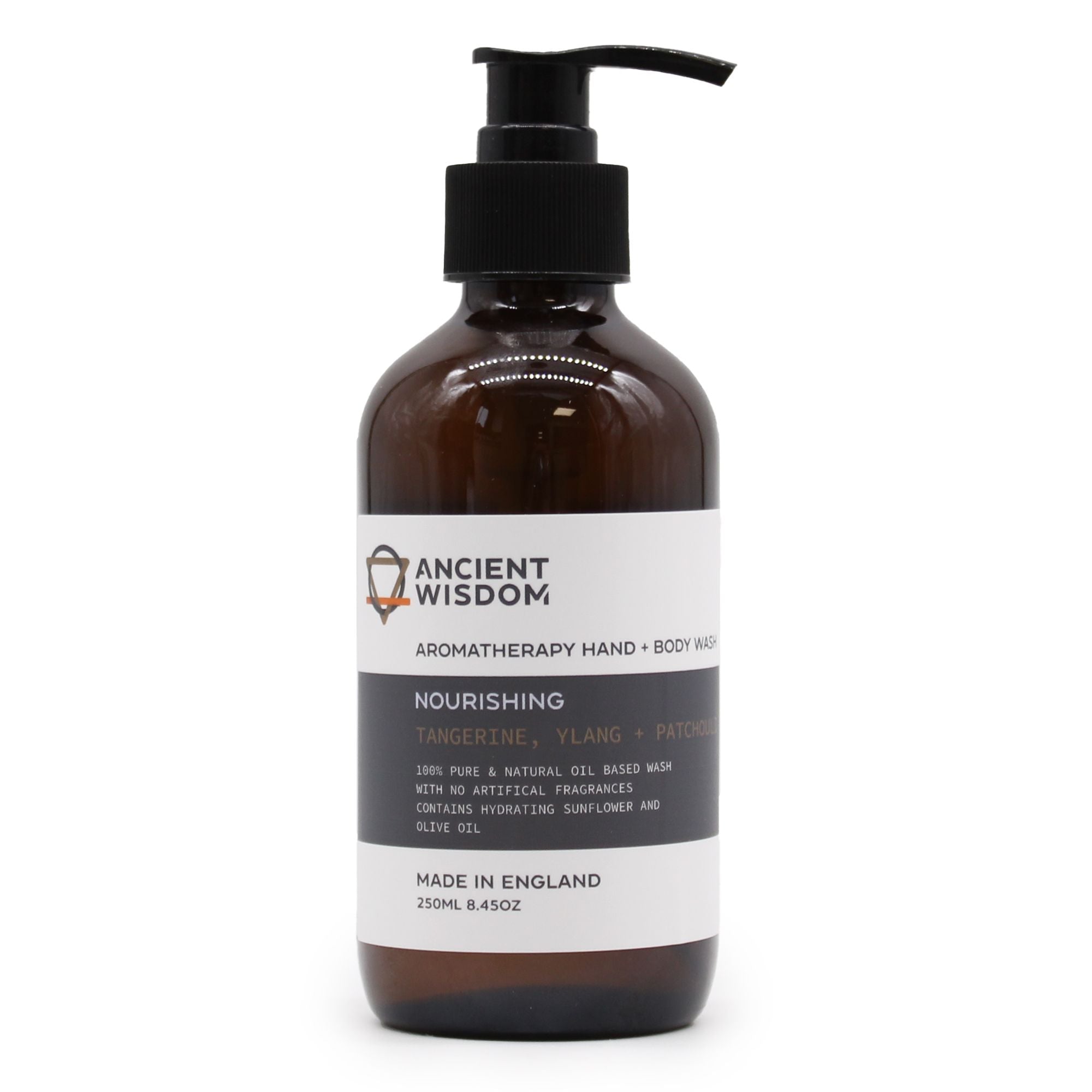 Tangerine, Ylang & Patchouli Hand & Body Wash 250ml – Hand And Body Wash – hand and body wash, alternate product view 3