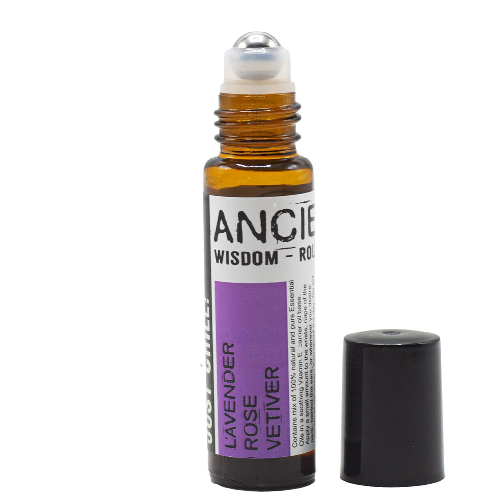 10ml Roll On Essential Oil Blend – Just Chill! – Aromatherapy Roll-On – aromatherapy roll-on, alternate product view 15