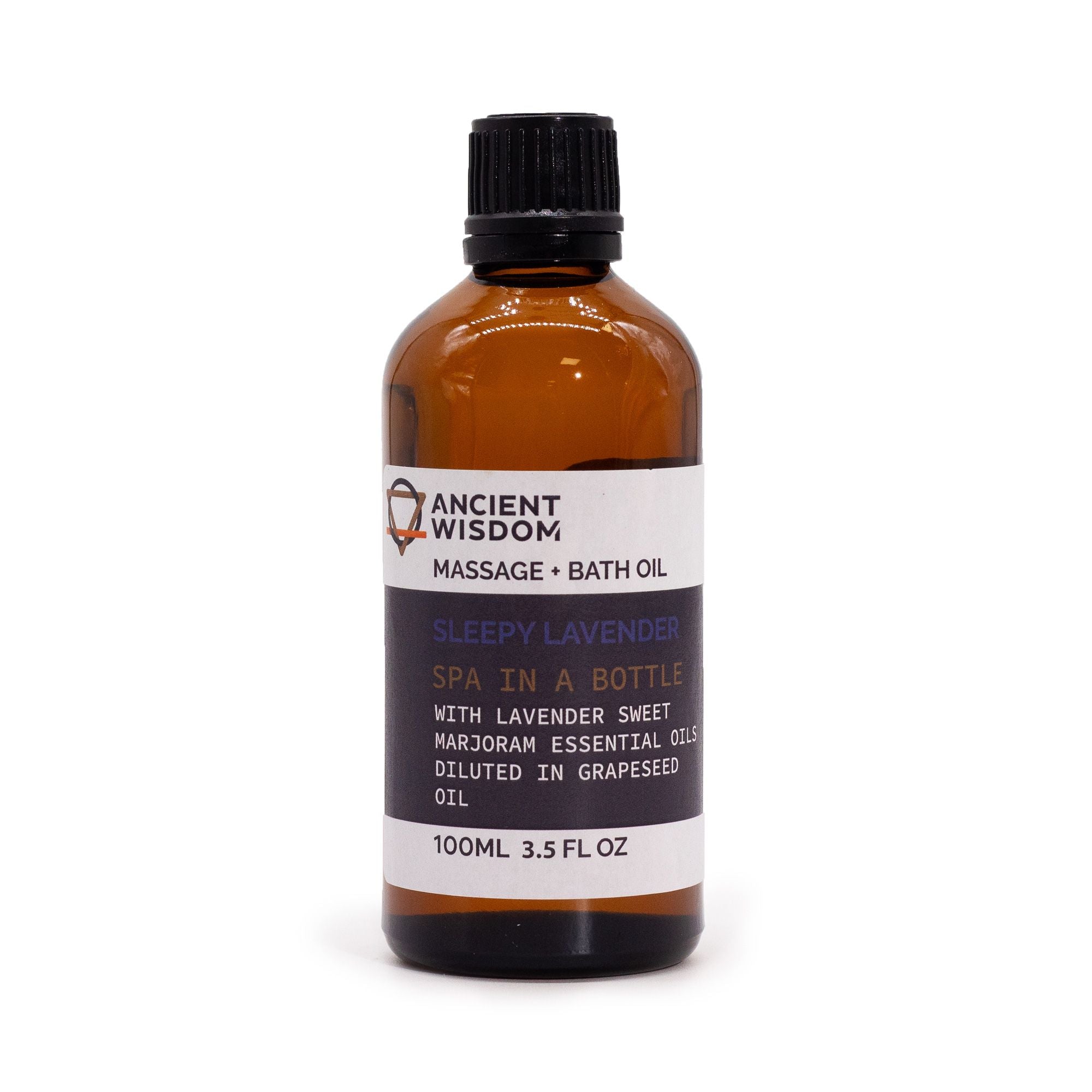 Sleepy Lavender Massage & Bath Body Oil 100ml – product image