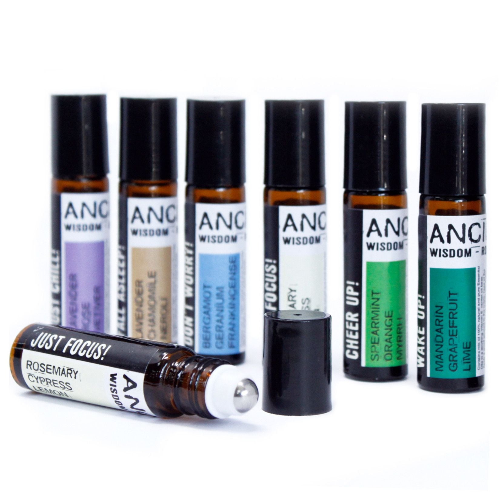 10ml Roll On Essential Oil Blend – Just Chill! – Aromatherapy Roll-On – aromatherapy roll-on, alternate product view 12
