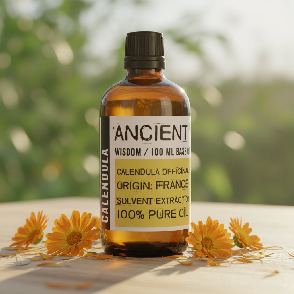 Calendula Oil 100ml – Carrier Oil for Massage & Blending – product image
