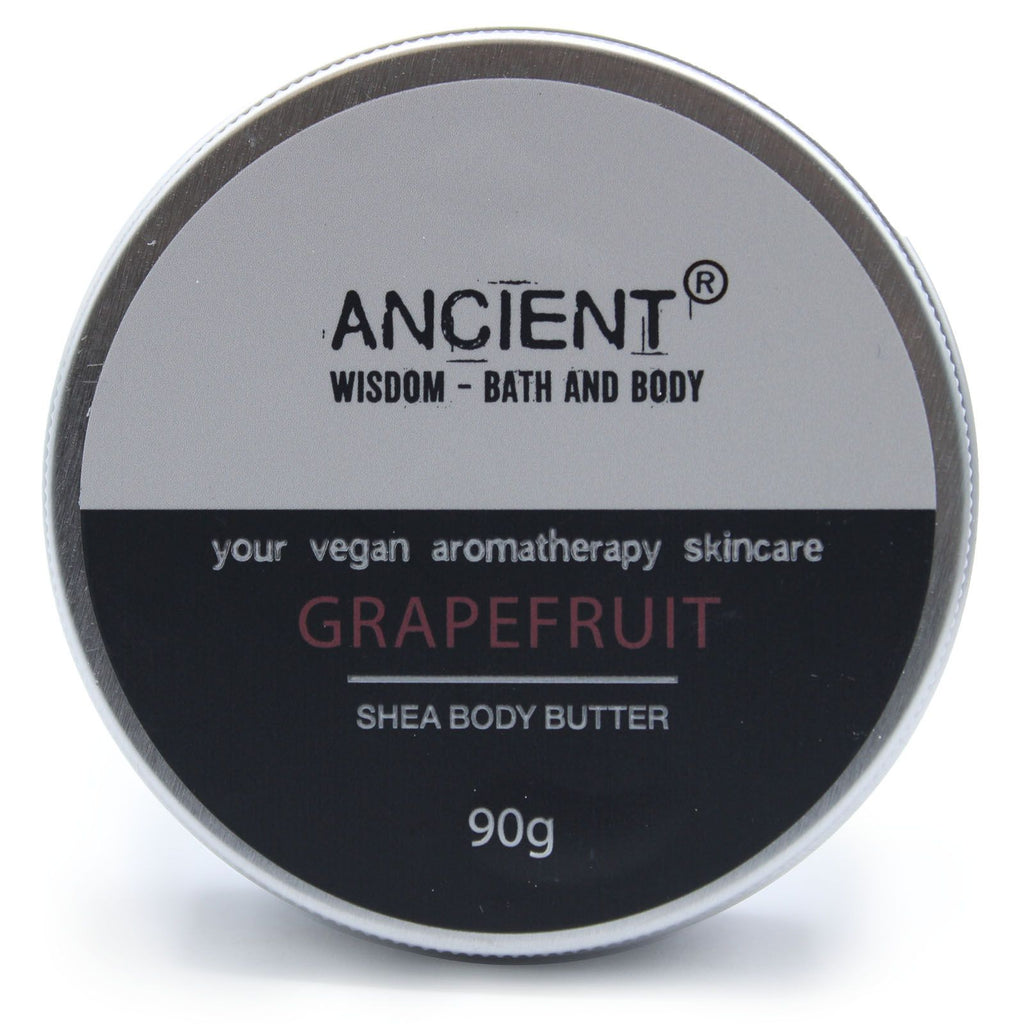 Aromatherapy Shea Body Butter 90g – Grapefruit – body butter, alternate product view 2