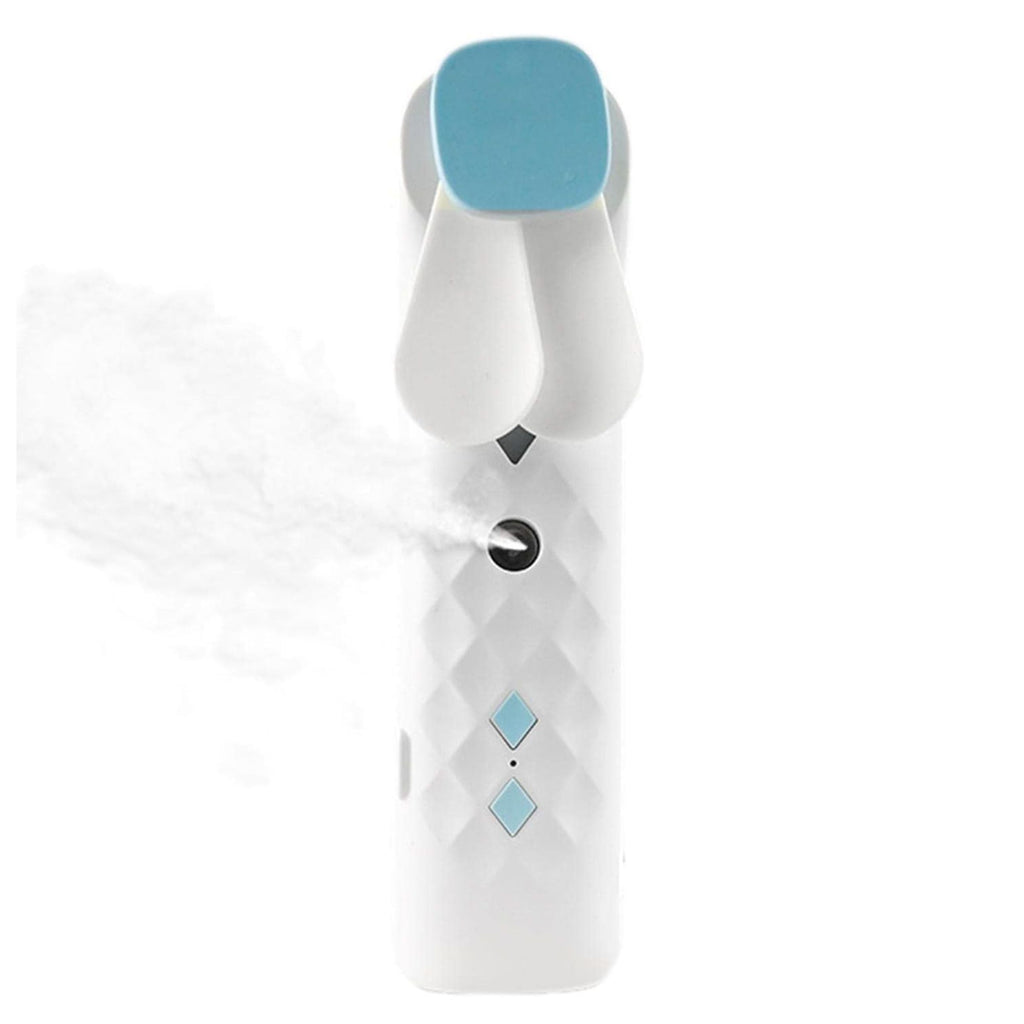 White Nano Mist Face Fan & Spray – USB chargable – Aromatherapy Mist – white aromatherapy mist, alternate product view 6