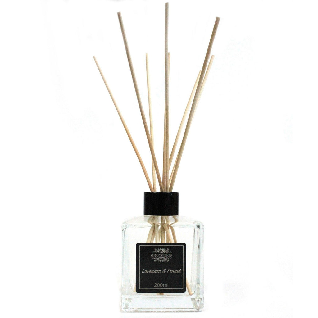200ml Lavender & Fennel Essential Oil Reed Diffuser – reed diffuser, alternate product view 4