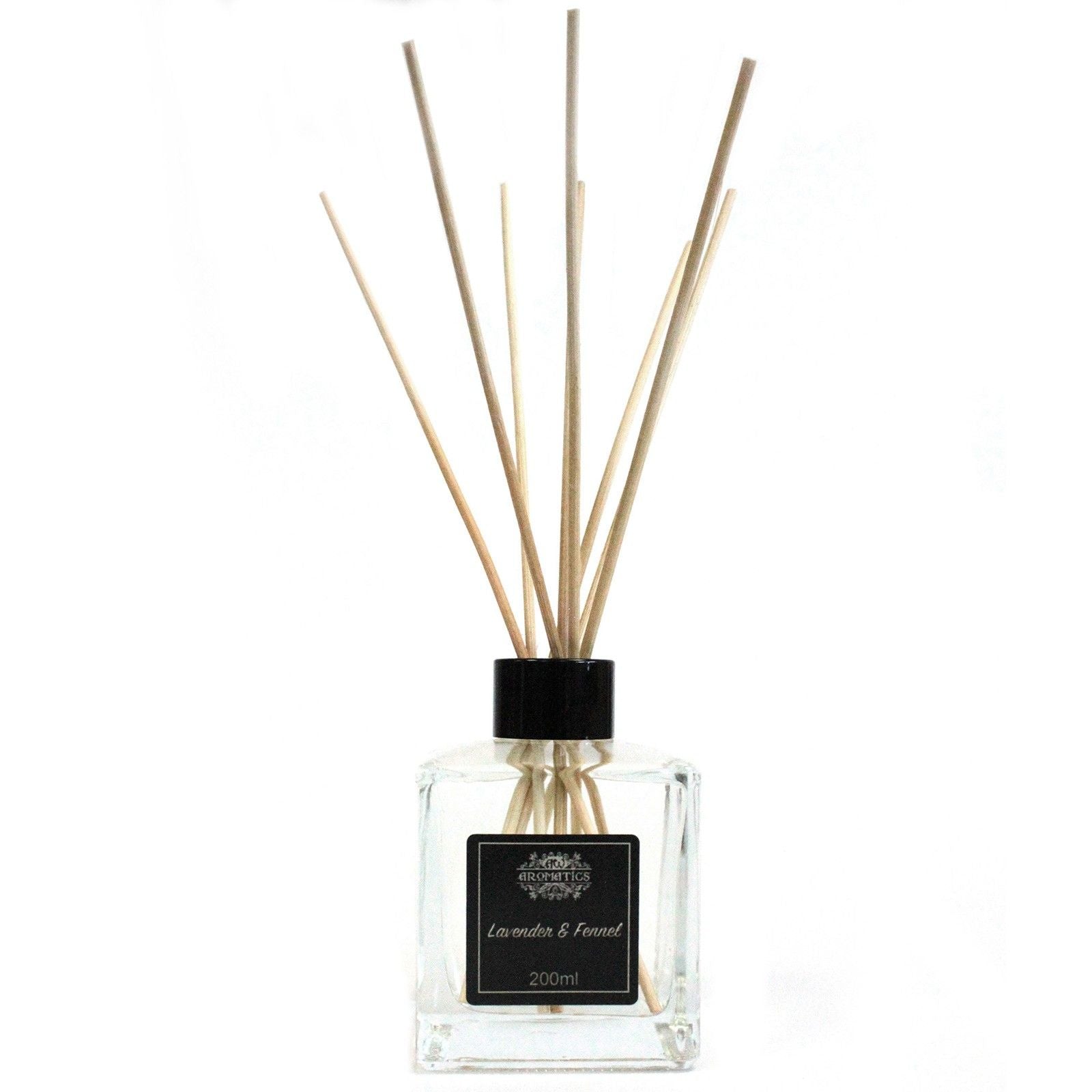 200ml Lavender & Fennel Essential Oil Reed Diffuser – reed diffuser, alternate product view 4