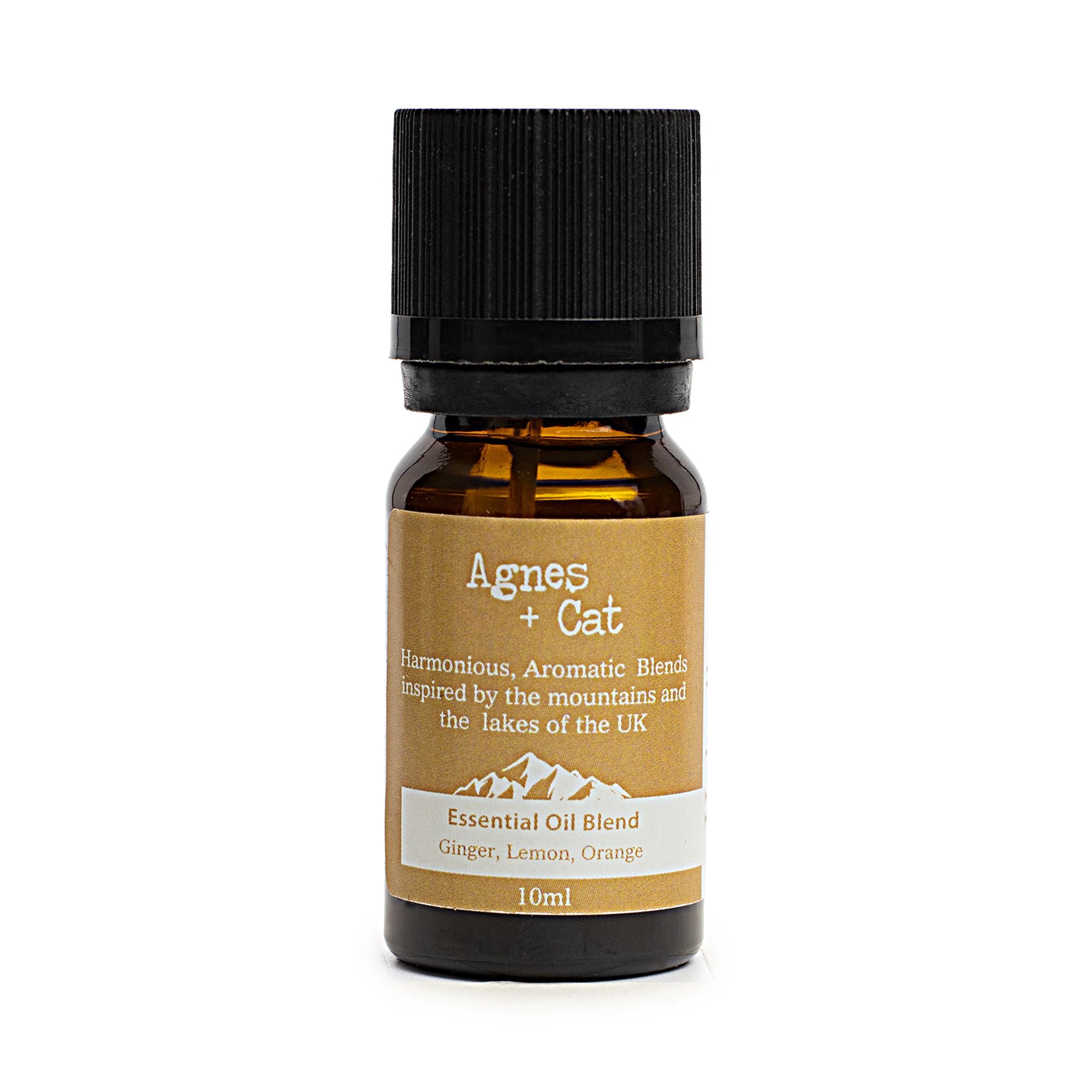 Agnes + Cat Essential Oil Blend – Helvellyn – Ginger, Lemon & Orange – orange essential oil blend, alternate product view 4