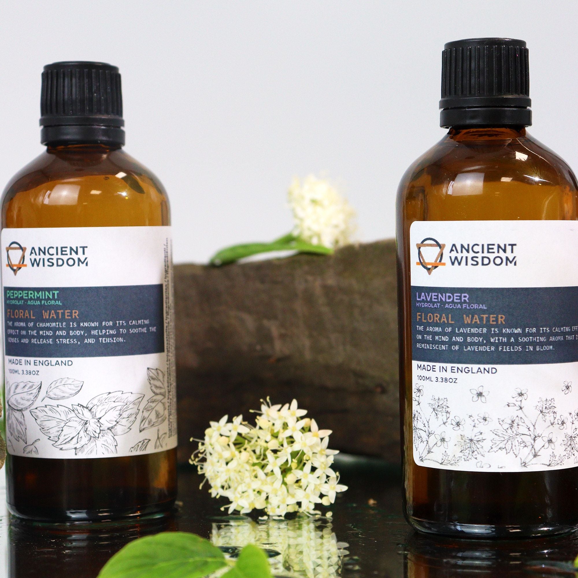 Peppermint Hydrolat 100ml – Floral Water – floral water, alternate product view 3