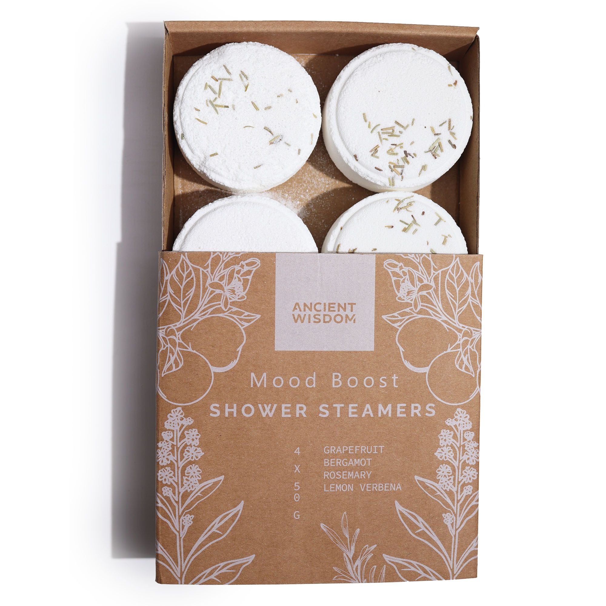 Zen Shower Steamers – Therapy Wellness Gift Set – Mood Boost – shower steamers, main product view