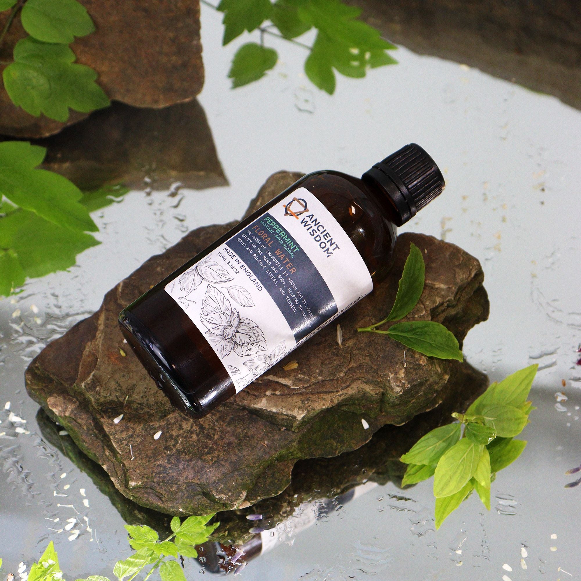 Peppermint Hydrolat 100ml – Floral Water – floral water, alternate product view 4