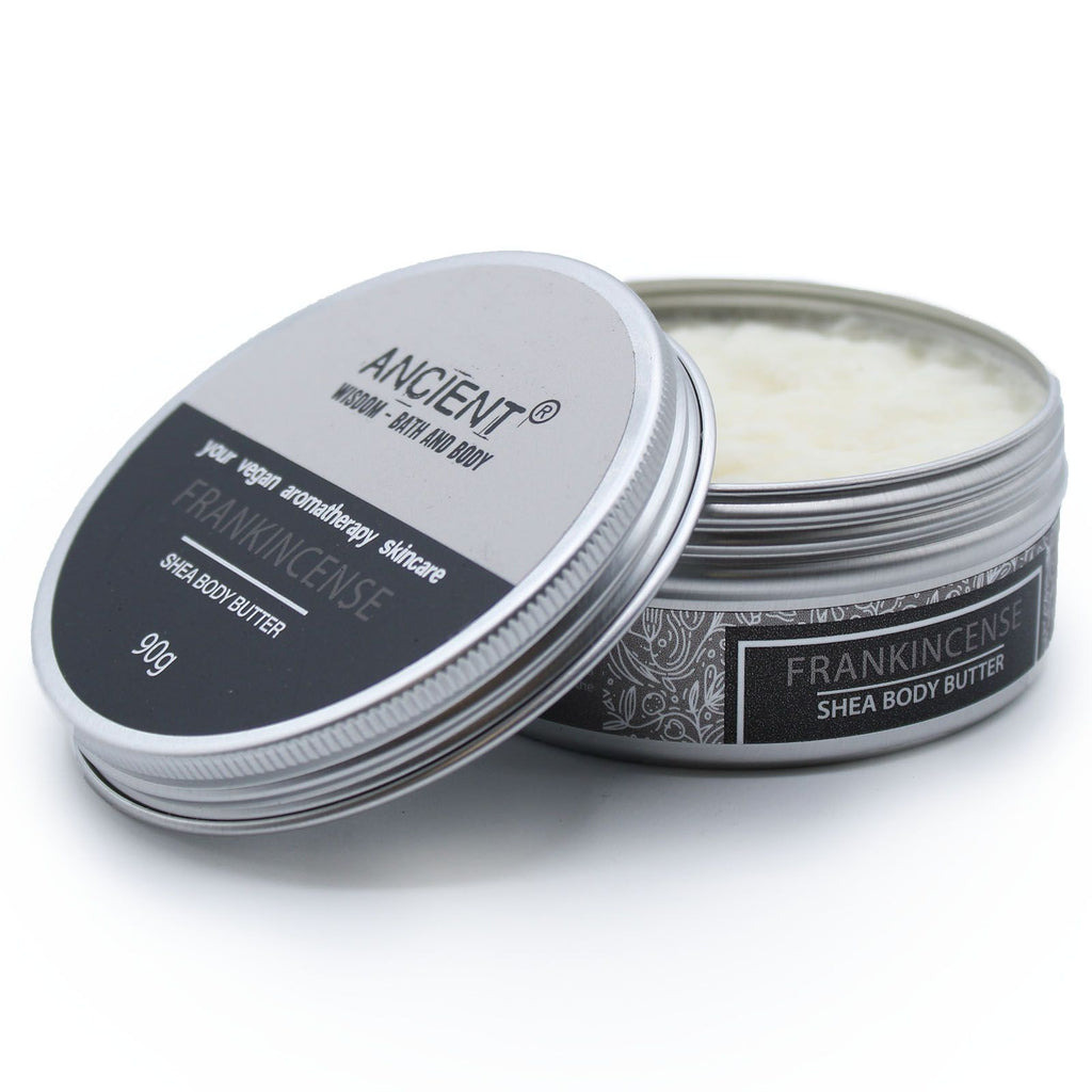 Aromatherapy Shea Body Butter 90g – Frankincense – body butter, alternate product view 4