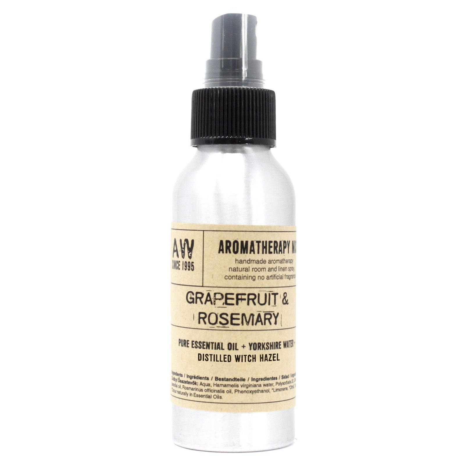 100ml Essential Oil Mist – Grapefruit and Rosemary – Aromatherapy Mist – aromatherapy mist, alternate product view 3