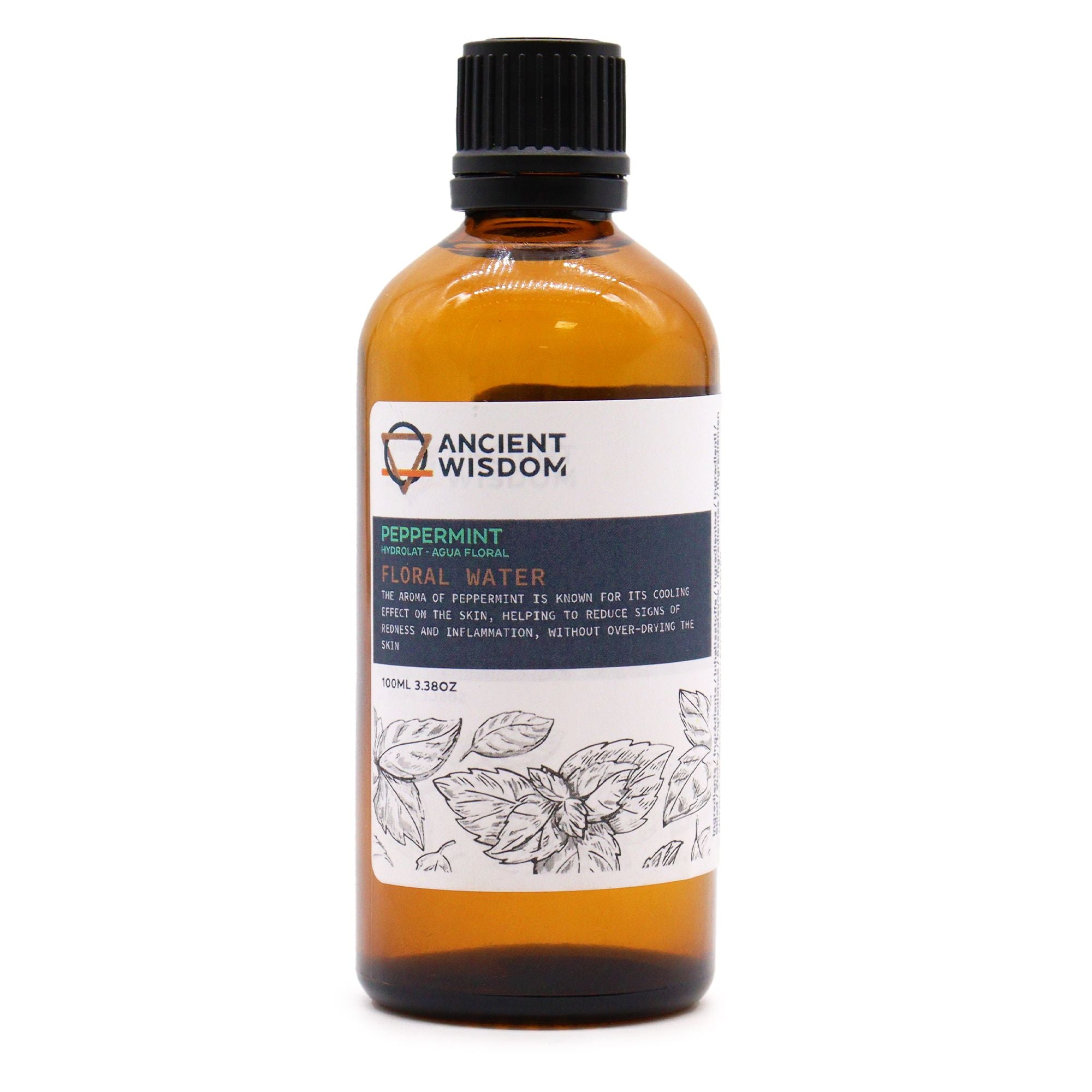 Peppermint Hydrolat 100ml – Floral Water – floral water, alternate product view 2