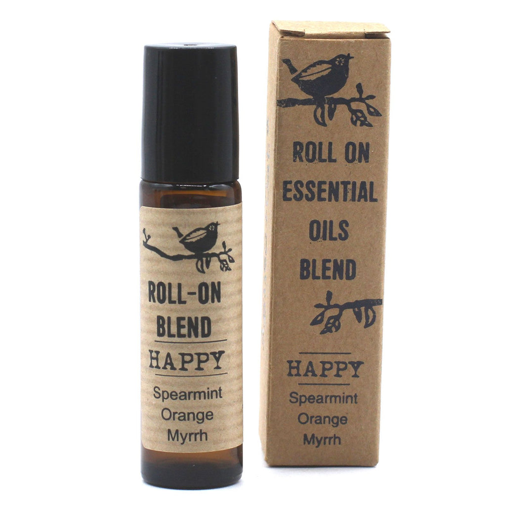Agnes + Cat Roll On Essential Oil Blend – HAPPY – Aromatherapy Roll-On – aromatherapy roll-on, alternate product view 2
