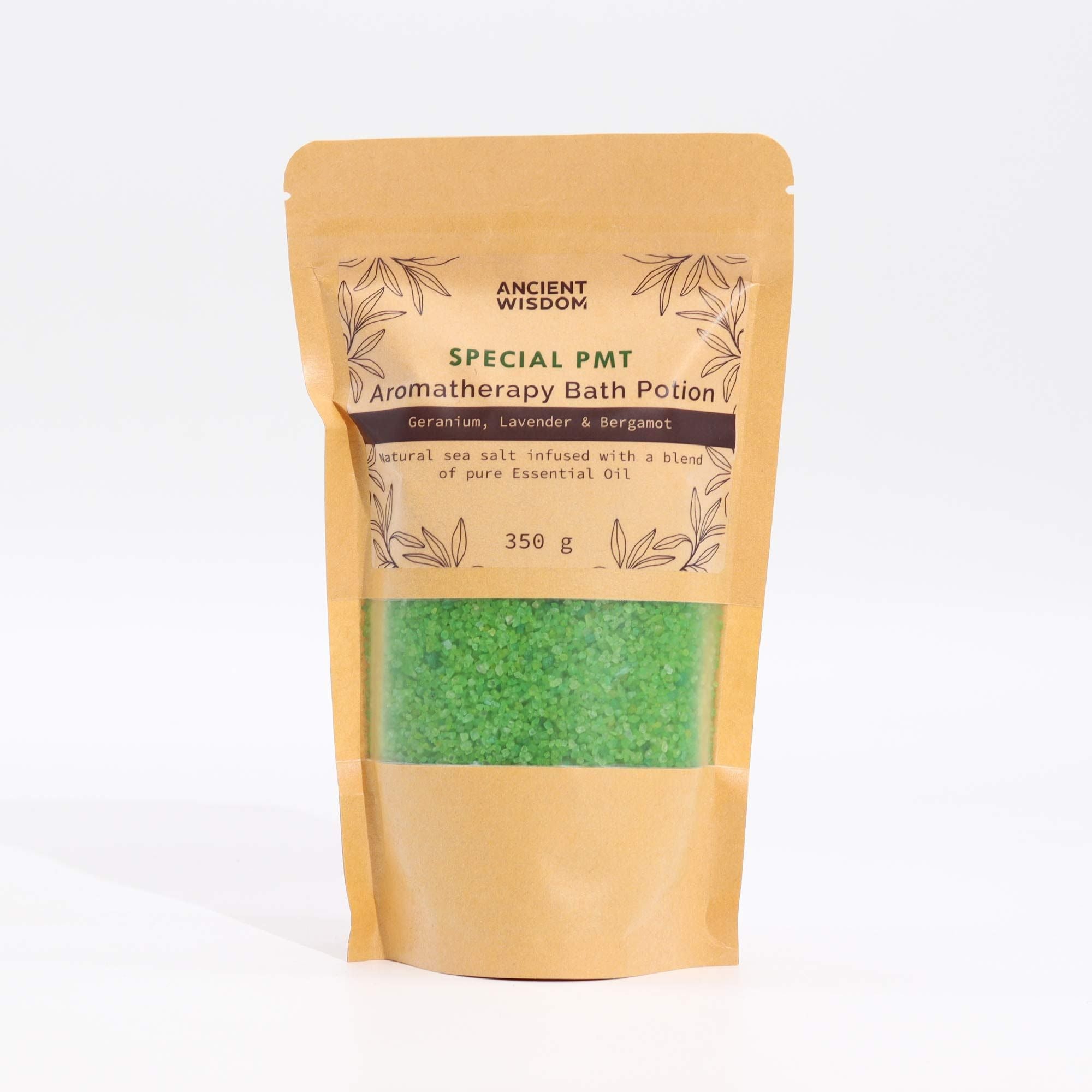 Aromatherapy Bath Potion in Kraft Bag 350g – PMT – Bath Salts – bath salts, main product view