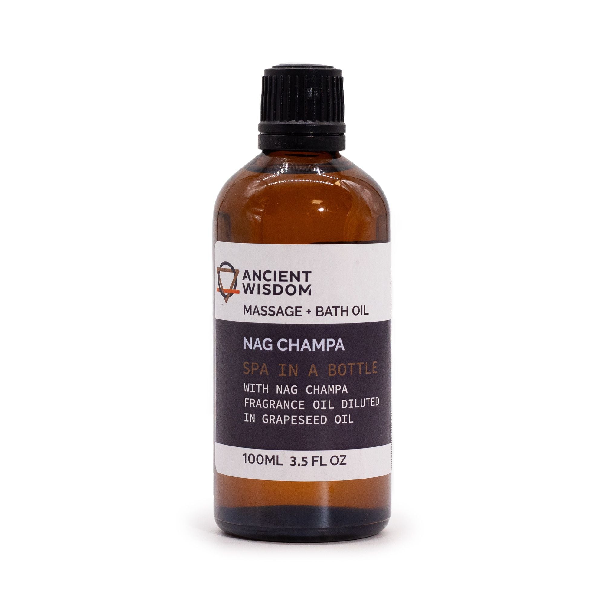 Nag Champa Massage & Bath Body Oil 100ml – gallery image 3