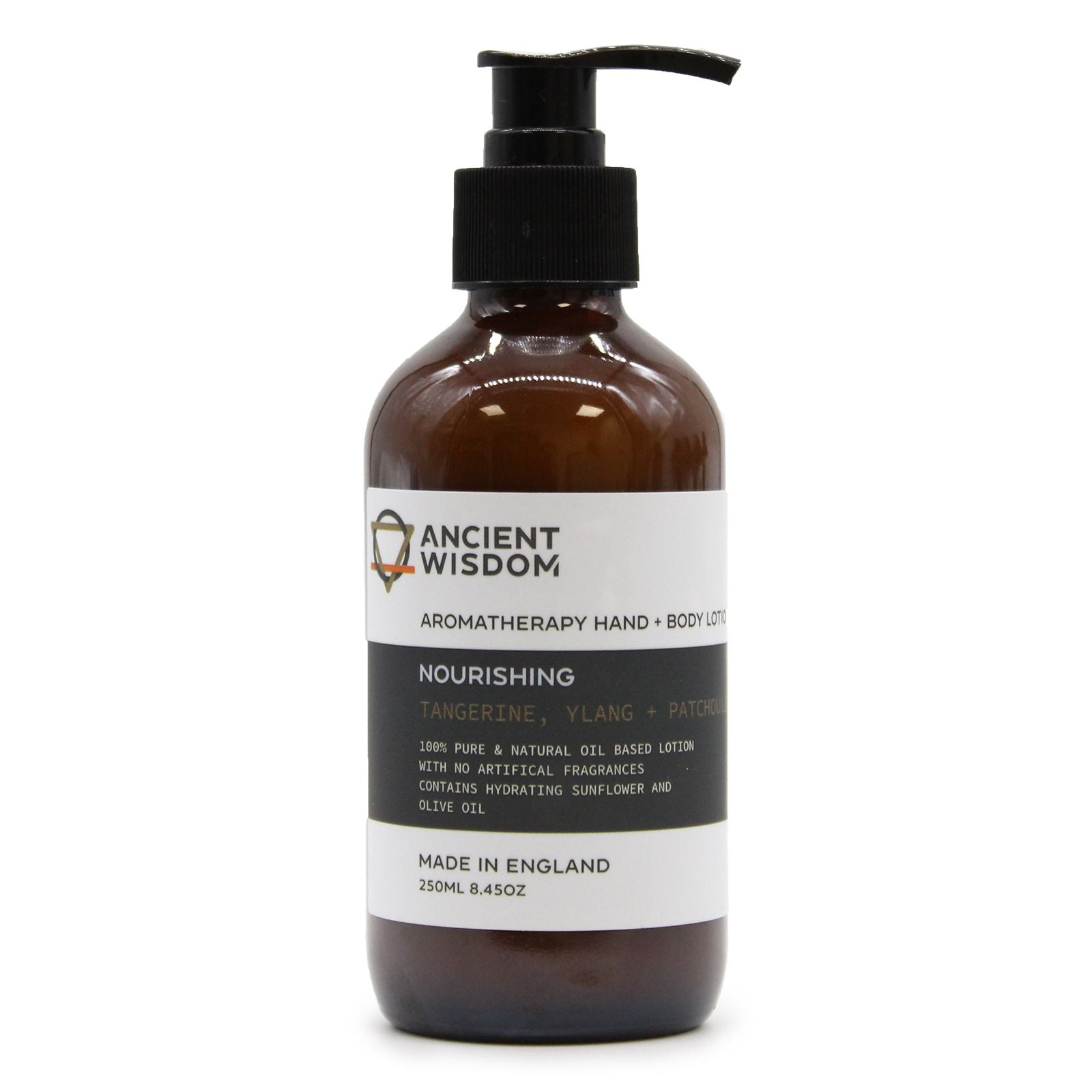 Tangerine, Ylang & Patchouli Hand & Body Lotion 250ml – Hand And Body – hand and body lotion, alternate product view 2