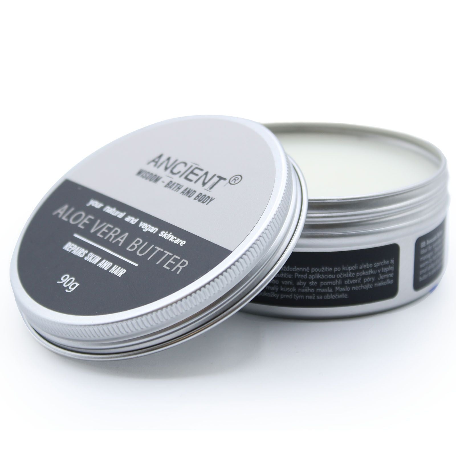 Pure Body Butter 90g – Aloe Vera – body butter, alternate product view 2