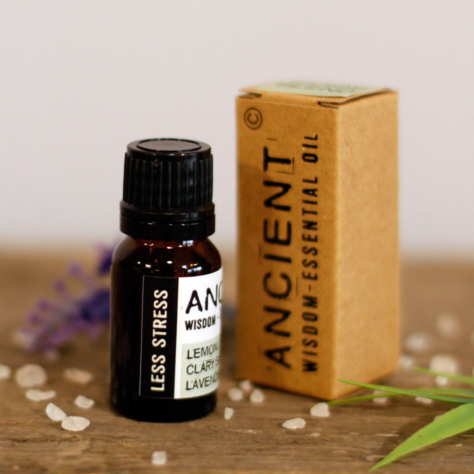 Less Stress Essential Oil Blend – Boxed – 10ml – essential oil blend, alternate product view 2