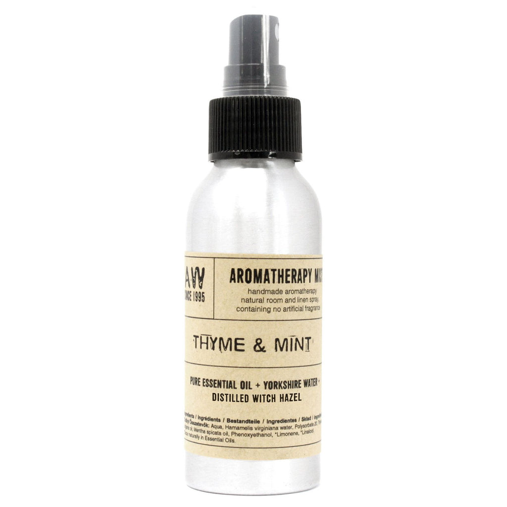 100ml Essential Oil Mist – Thyme & Mint – Aromatherapy Mist – aromatherapy mist, alternate product view 3