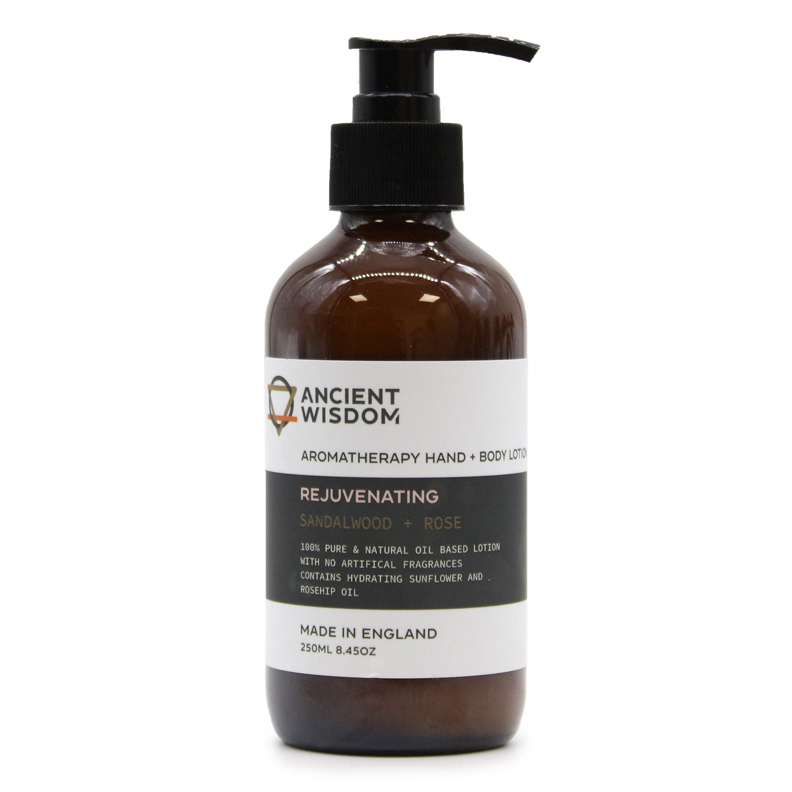 Sandalwood & Rose Hand & Body Lotion 250ml – Hand And Body Lotion – hand and body lotion, alternate product view 2