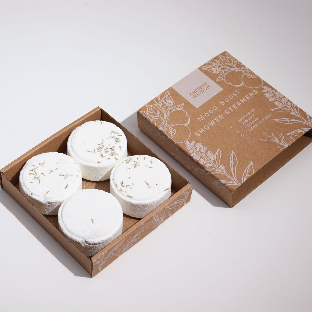 Zen Shower Steamers – Therapy Wellness Gift Set – Mood Boost – shower steamers, alternate product view 4