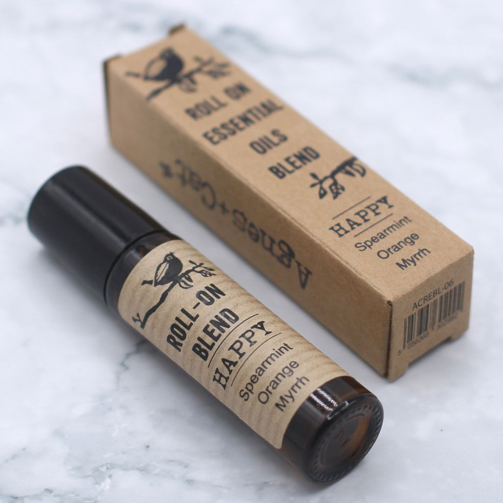 Agnes + Cat Roll On Essential Oil Blend – HAPPY – Aromatherapy Roll-On – aromatherapy roll-on, alternate product view 5