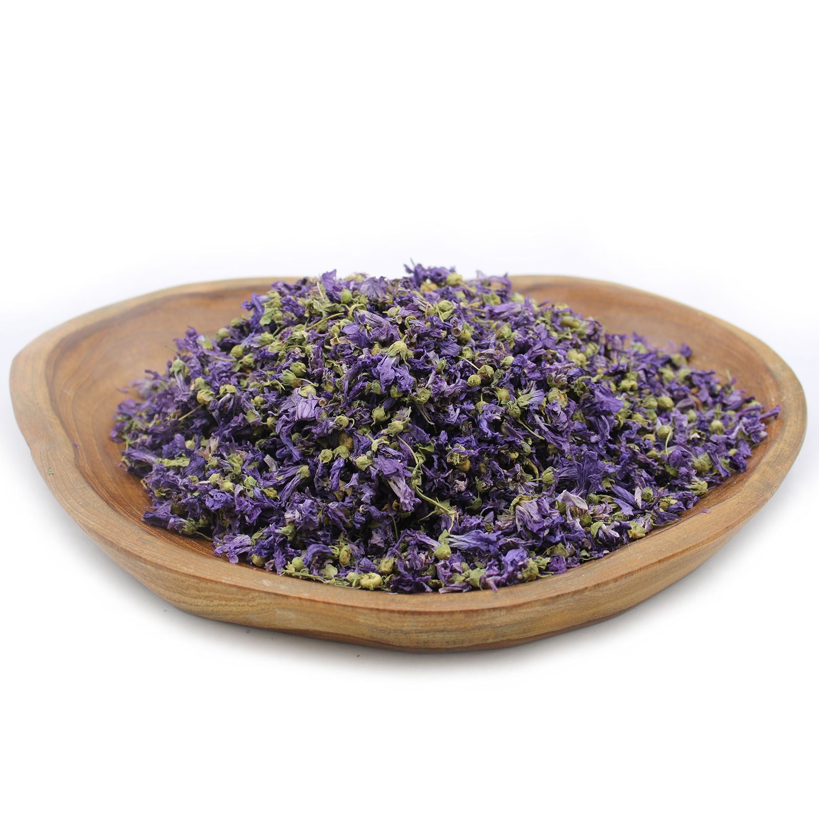 Mallow Flowers Whole Blue (0.5kg) – Dried Flowers – blue dried flowers, alternate product view 4
