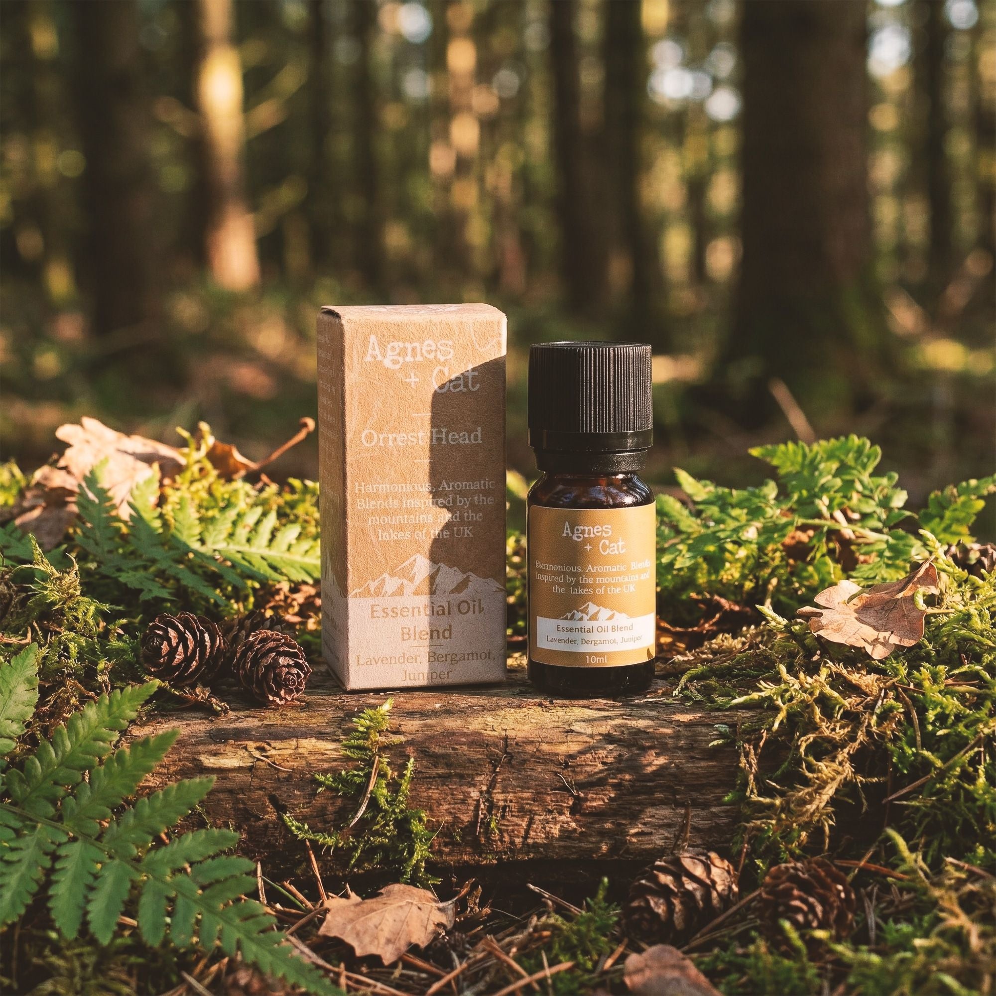 Agnes + Cat Essential Oil Blend – Cat Bells – Lime, Tangerine & Peppermint – essential oil blend, alternate product view 2