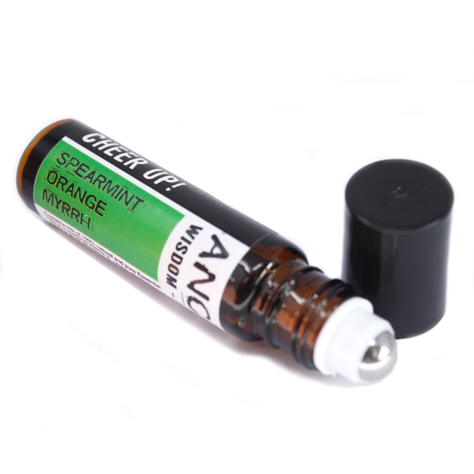 10ml Roll On Essential Oil Blend – Cheer Up! – Aromatherapy Roll-On – aromatherapy roll-on, alternate product view 5