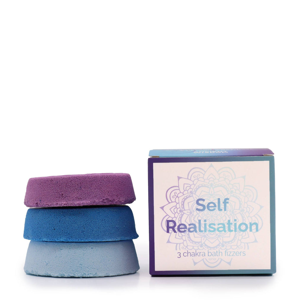 Chakra Bath Fizz – Small box – Self Realisation – Bath Bomb – bath bomb, main product view