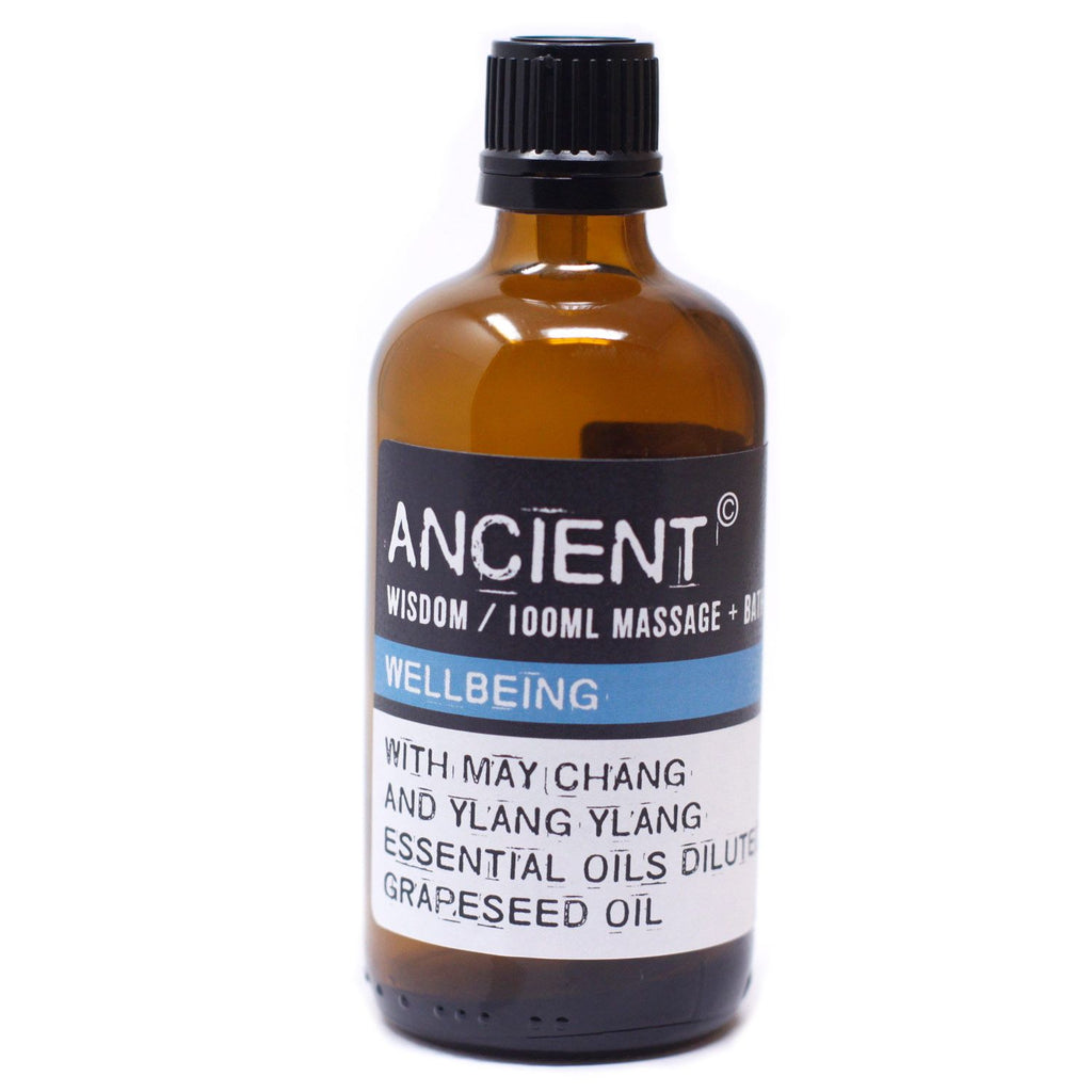 Wellbeing Massage & Bath Body Oil 100ml – gallery image 6