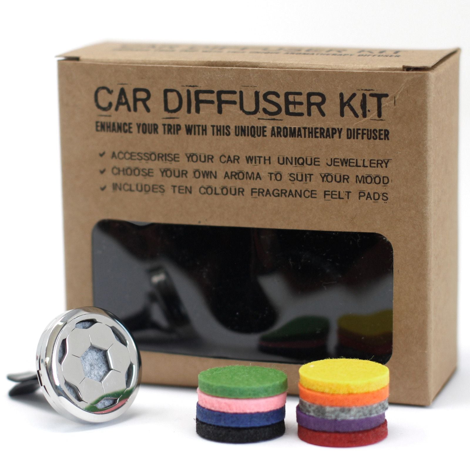 Car Diffuser Kit – Football – 30mm – car diffuser, alternate product view 2