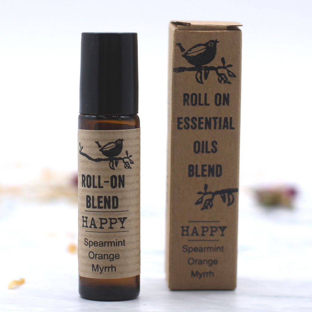 Agnes + Cat Roll On Essential Oil Blend – HAPPY – Aromatherapy Roll-On – aromatherapy roll-on, alternate product view 7