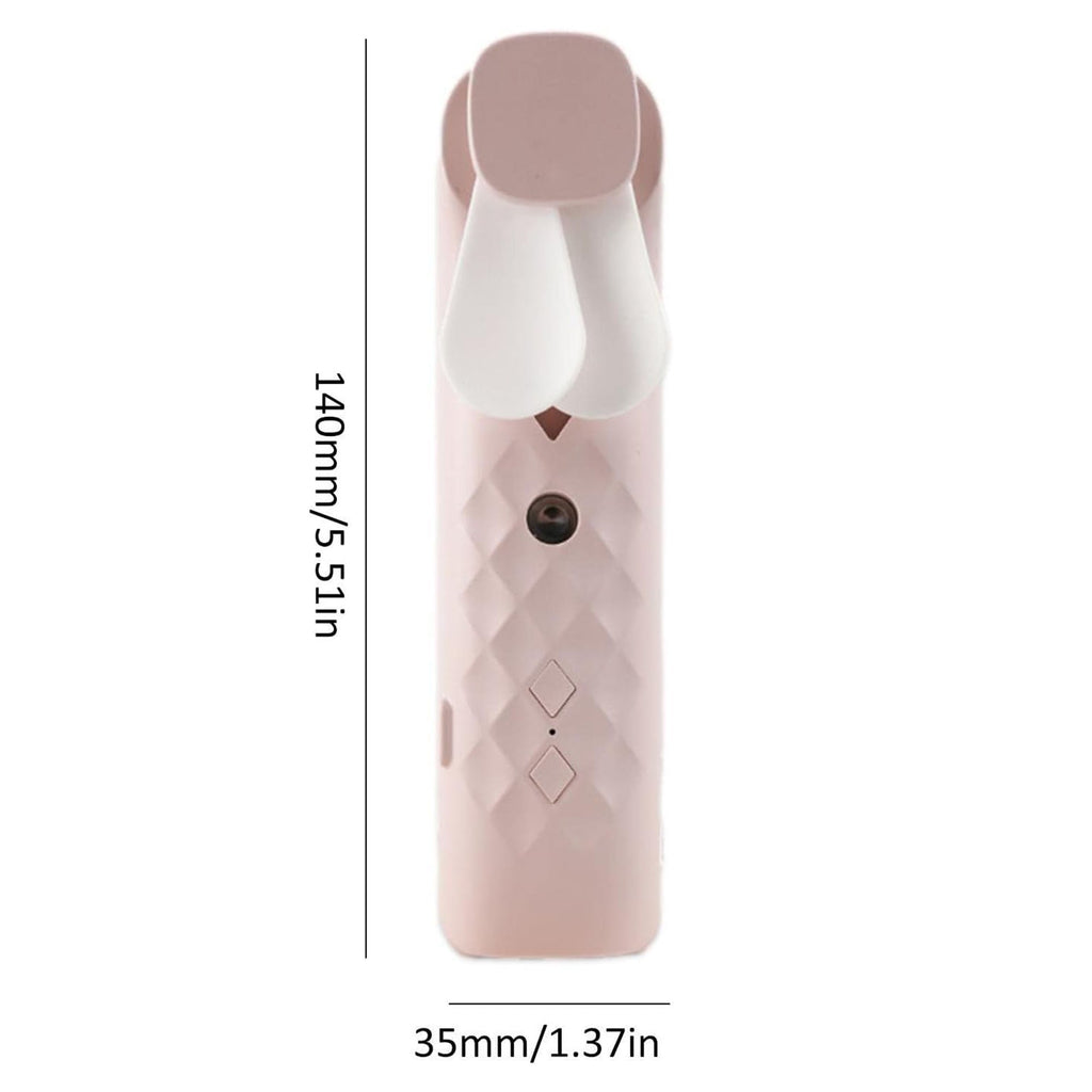 Pink Nano Mist Face Fan & Spray – USB chargable – Aromatherapy Mist – pink aromatherapy mist, alternate product view 7