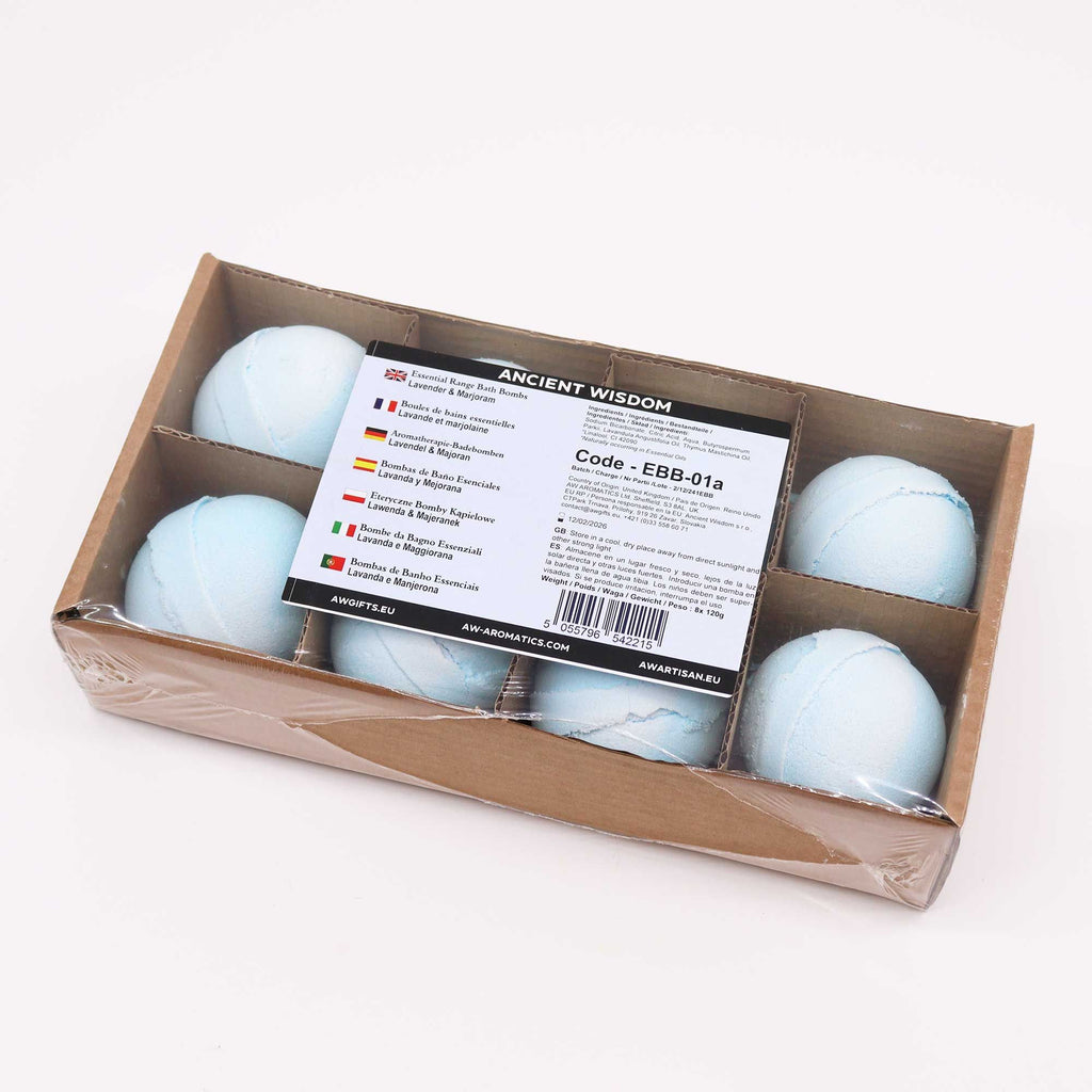 Essential Oil Bath Bomb – Lavender & Marjoram – bath bomb, alternate product view 2